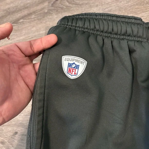 Nike Philadelphia Eagles NFL Equipment Sweatpants Gray Sz Small Team Training - Picture 3 of 10